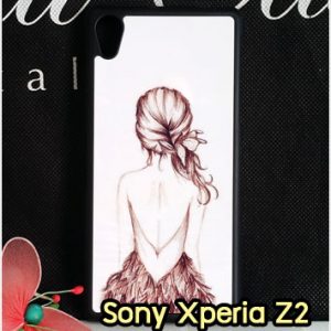 M1252-02 เคสขอบยาง Sony Xperia Z2 ลาย Women