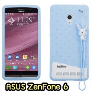 M1224-03 เคสซิลิโคน ASUS ZenFone 6 สีฟ้า