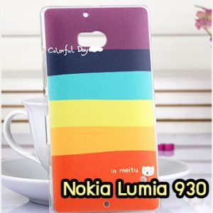 M952-01 เคสแข็ง Nokia Lumia 930 ลาย Colorfull Day