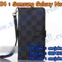 M2104-01 เคสฝาพับ Samsung Galaxy Note 5 สีดำ