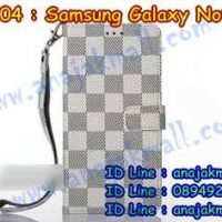 M2104-02 เคสฝาพับ Samsung Galaxy Note 5 สีขาว