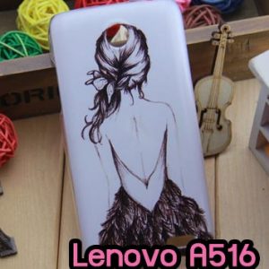 M696-02 เคสแข็งพิมพ์ลาย Lenovo A516 ลาย Women