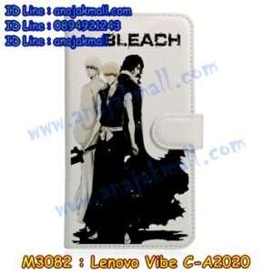 M3082-17 เคสหนังฝาพับ True Lenovo 4G Vibe C ลาย Bleach 02