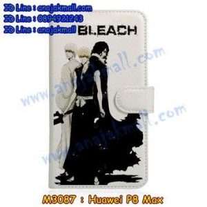 M3087-17 เคสหนังฝาพับ Huawei P8 Max ลาย Bleach 02