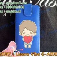 M3097-04 เคสฝาพับ True Lenovo 4G Vibe C ลาย Love Boy