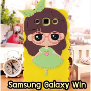 M967-03 เคสซิลิโคน Samsung Galaxy Win ลายหญิง III