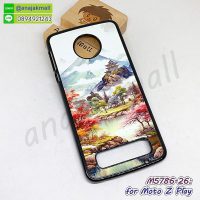 M5786-26 เคส Moto Z Play ลาย View21 กรอบพลาสติกโมโต zplay