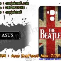 M3184-09 เคสแข็ง ASUS ZenFone3 Max-ZC553KL ลาย Beatles