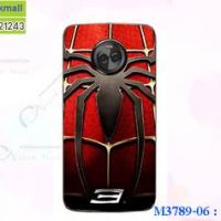 M3789-06 เคสแข็ง Moto X4 ลาย Spider