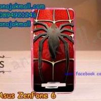 M806-15 เคสยาง ASUS ZenFone 6 ลาย Spider