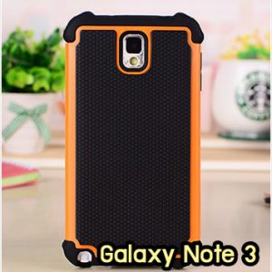 M1409-04 เคสทูโทน Samsung Galaxy Note 3 สีส้ม