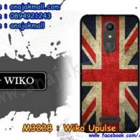 M3228-03 เคสยาง Wiko Upulse ลาย Flag I