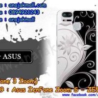 M3229-02 เคสแข็ง Asus Zenfone Zoom S-ZE553KL ลาย Black 02