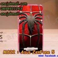 M822-22 เคสยาง ASUS ZenFone 5 ลาย Spider