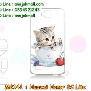 M2141-37 เคสแข็ง Huawei Honor 3C Lite ลาย Sweet Time