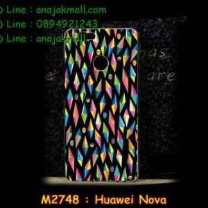 M2748-42 เคสแข็ง Huawei Nova ลาย Diamond Skull