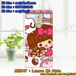 M2847-34 เคสยาง Lenovo K6 Note ลาย MocMoc