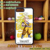 M3231-04 เคสขอบยาง iPhone7 Plus ลาย Dragonball Z 01