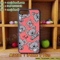 M3231-06 เคสขอบยาง iPhone7 Plus ลาย Koala 01