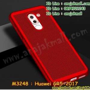 M3248-02 เคส PC ระบายความร้อน Huawei GR5 2017 สีแดง