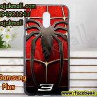 M3257-17 เคสยาง Samsung Galaxy J7 Plus ลาย Spider
