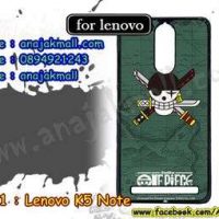 M3271-02 เคสแข็งดำ Lenovo K5 Note ลาย Piece21