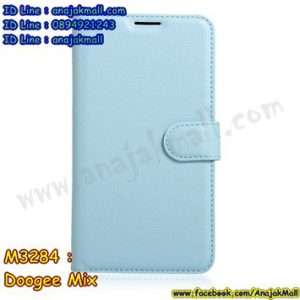 M3284-04 เคสฝาพับ Doogee Mix สีฟ้า