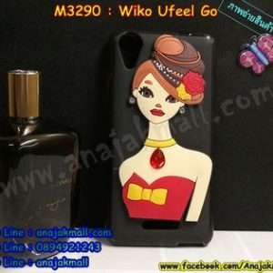 M3290-03 เคสยางติดตัวการ์ตูน Wiko Ufeel Go ลาย Kika