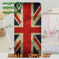 M2618-41 เคสแข็ง OPPO A37 ลาย Flag I