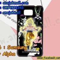 M3306-02 เคสแข็งดำ Samsung Galaxy Alpha ลาย Dragonball Z 09