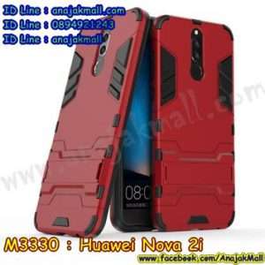 M3330-05 เคสโรบอท Huawei Nova 2i สีแดง
