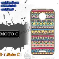 M3390-06 เคสยาง Moto C ลาย Graphic IV