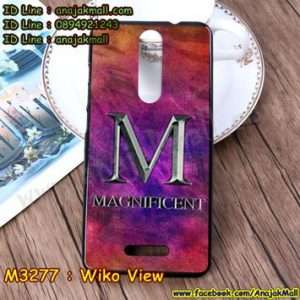 M3277-18 เคสยาง Wiko View ลาย Magnificent