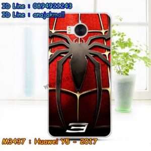 M3437-06 เคสแข็ง Huawei Y5 2017 ลาย Spider