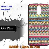 M3450-06 เคสแข็ง Moto G4 Plus ลาย Graphic IV