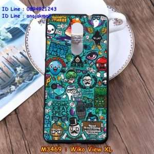 M3469-04 เคสยาง Wiko View XL ลาย JinUp