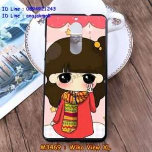 M3469-05 เคสยาง Wiko View XL ลายฟินฟิน