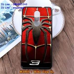 M3469-06 เคสยาง Wiko View XL ลาย Spider