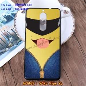 M3469-08 เคสยาง Wiko View XL ลาย Min IV