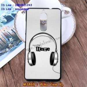 M3469-18 เคสยาง Wiko View XL ลาย Music