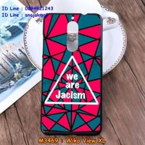 M3469-19 เคสยาง Wiko View XL ลาย Jacism