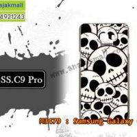 M3479-03 เคสยาง Samsung Galaxy C9 Pro ลาย Skull II