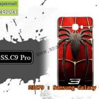 M3479-08 เคสยาง Samsung Galaxy C9 Pro ลาย Spider