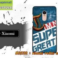 M3232-15 เคสแข็ง Xiaomi Redmi Note 4 ลาย Super
