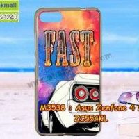 M3538-09 เคสยาง Asus Zenfone 4 Max Pro-ZC554KL ลาย Fast 01