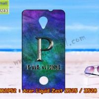 M2952-30 เคสยาง Acer Liquid Zest (Z525) ลาย Paradise