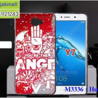 M3336-22 เคสยาง Huawei Y7 ลาย Angel