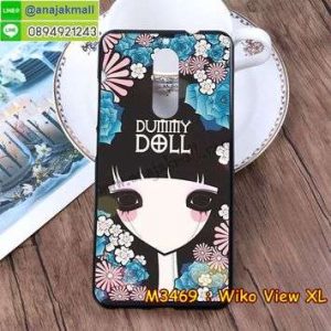 M3469-26 เคสยาง Wiko View XL ลาย Dummy Doll