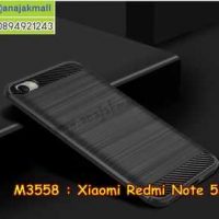 M3558-01 เคสยางกันกระแทก Xiaomi Redmi Note 5a สีดำ