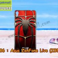 M3586-03 เคสแข็ง Asus Zenfone Live-ZB501KL ลาย Spider